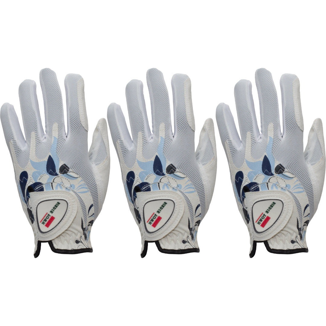 Blue Flower Ladies' Golf Glove
