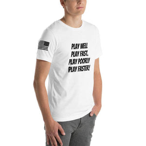 Pace of Play Unisex T-Shirt -  - Birdie Town