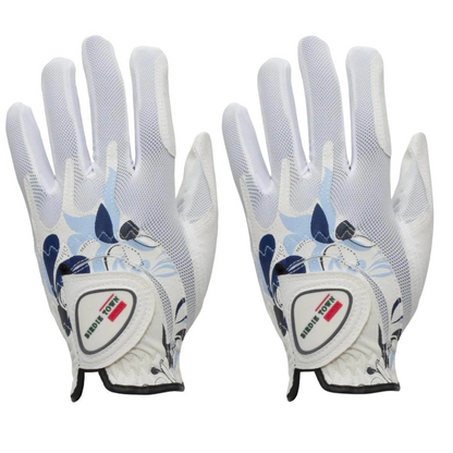 Blue Flower Ladies' Golf Glove