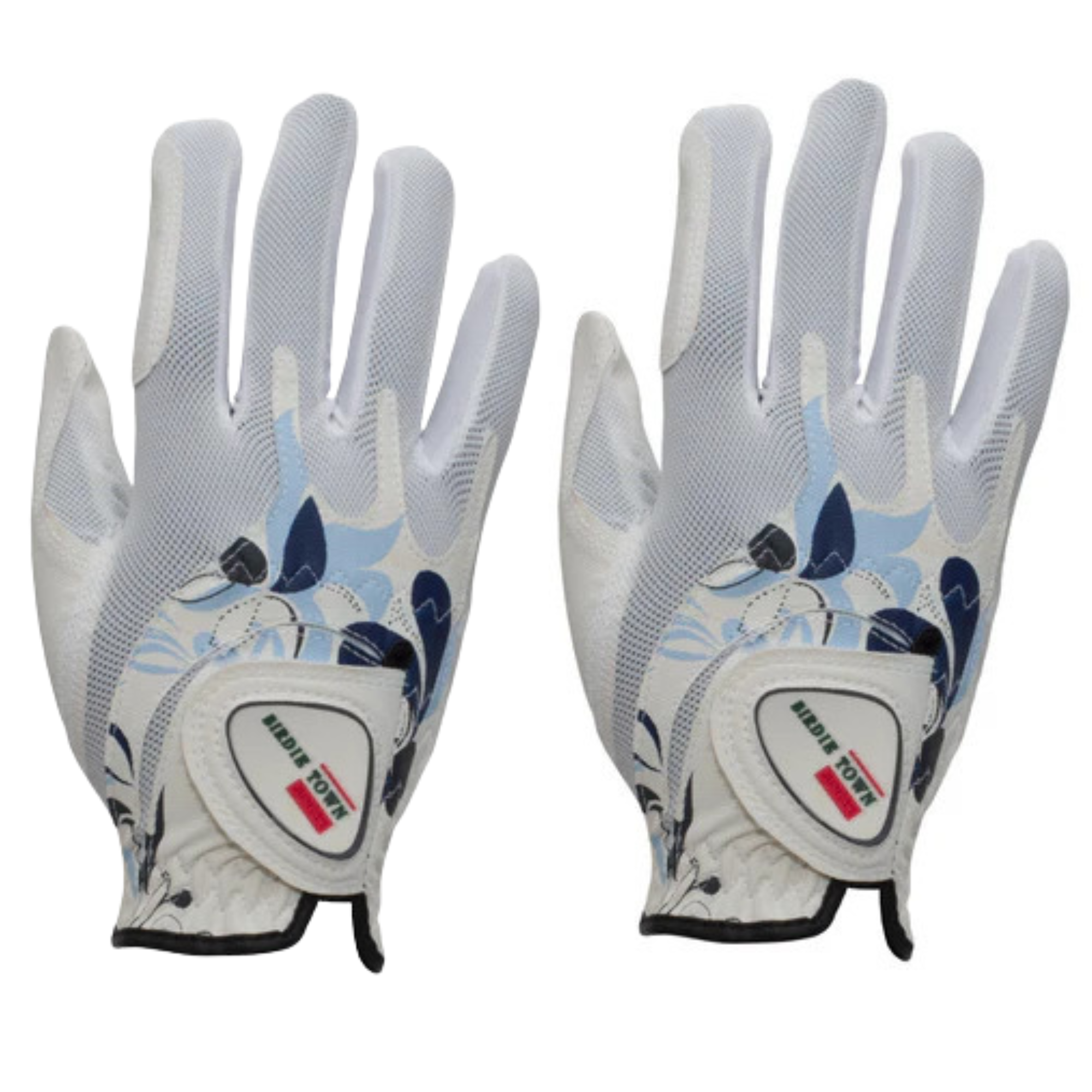 Blue Flower Ladies' Golf Glove