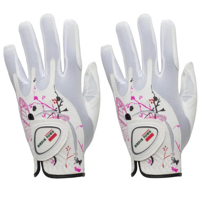 Pink Butterfly Ladies' Golf Glove