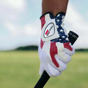 Men's USA Flag Golf Glove - Golf Gloves - Birdie Town