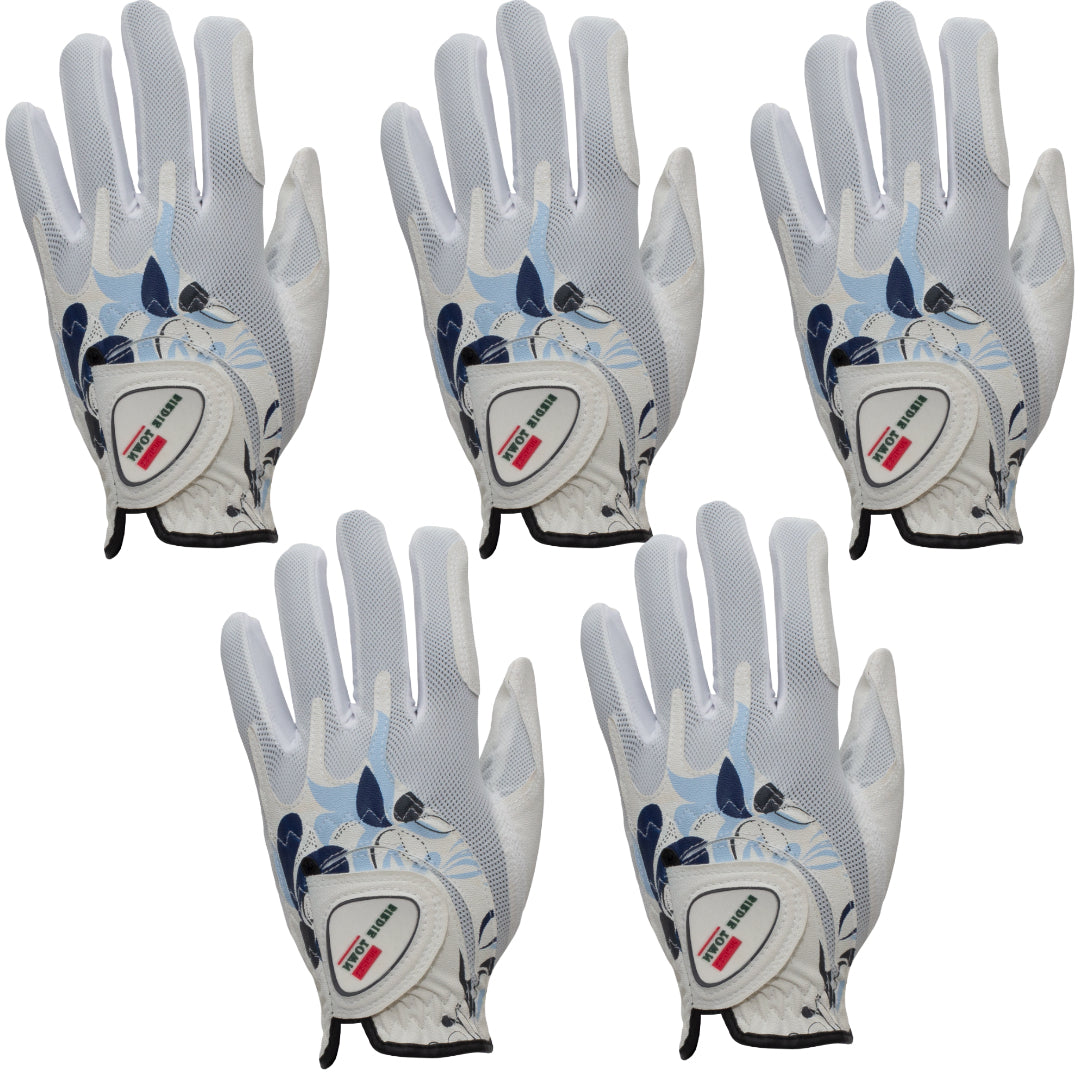 Blue Flower Ladies' Golf Glove