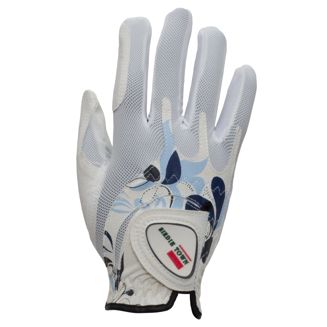 Blue Flower Ladies' Golf Glove