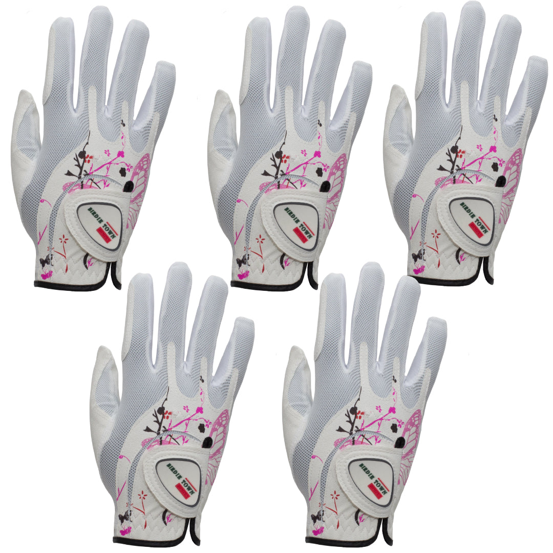 Pink Butterfly Ladies' Golf Glove